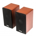 Колонки DIALOG Stride AST-20UP, вишневые, 2.0, 6W, питание от USB (1/12)